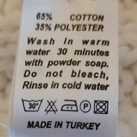 NEO Unisex Cardigan White Sweater - Picture 6 of 6